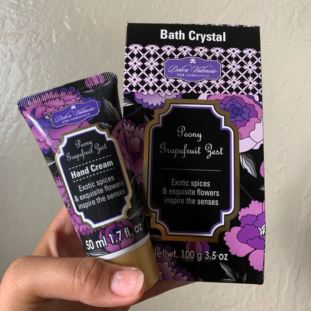 Bath Crystals & Hand Cream